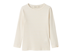 Lil Atelier coconut milk striped top